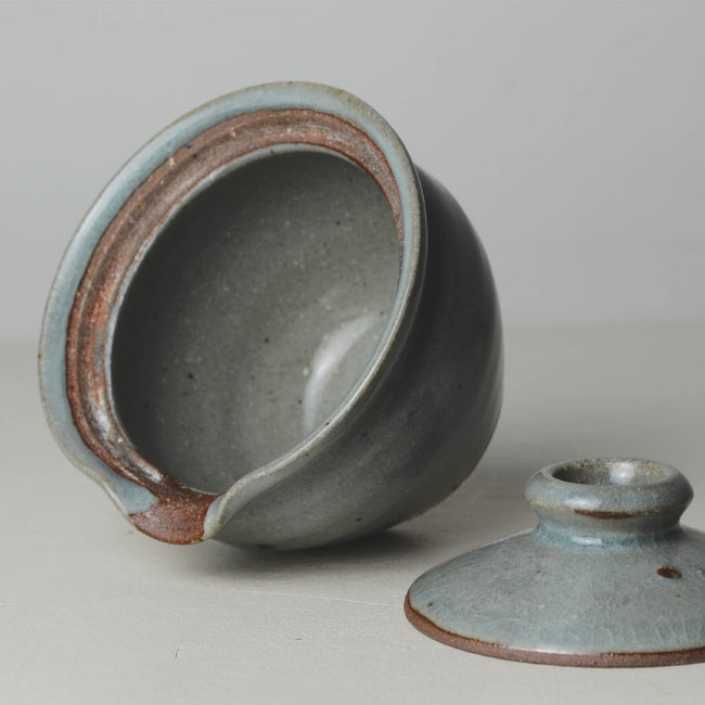 Handmade Stoneware Gaiwan for Loose Leaf Tea Brewing