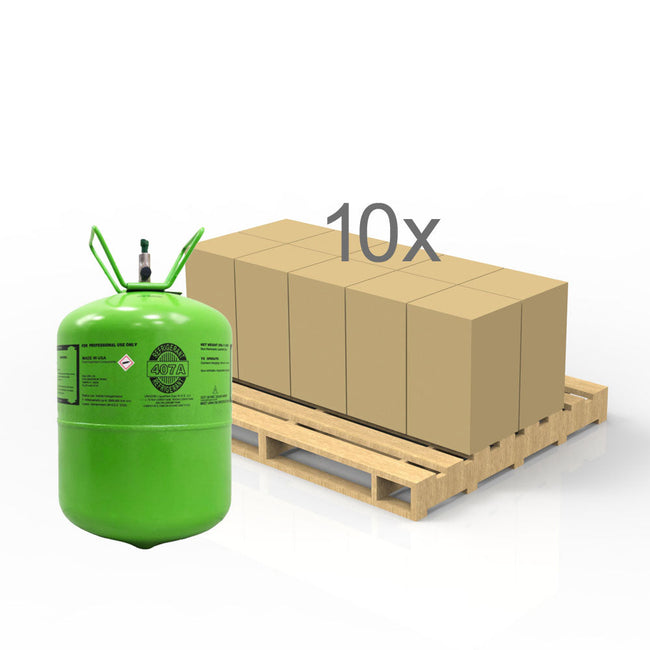 R-407A Refrigerant Gas For Low And Medium Temperature Systems